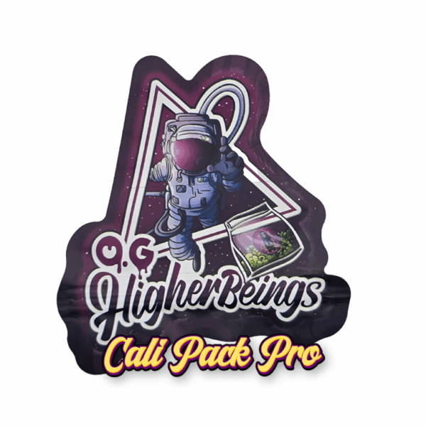 Higher Beings 3.5 Mylar Bag