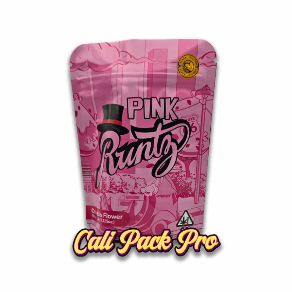 Pink Runtz 3.5g Mylar Bag