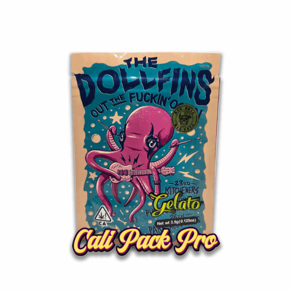 The Dolphins 3.5g Mylar Bag