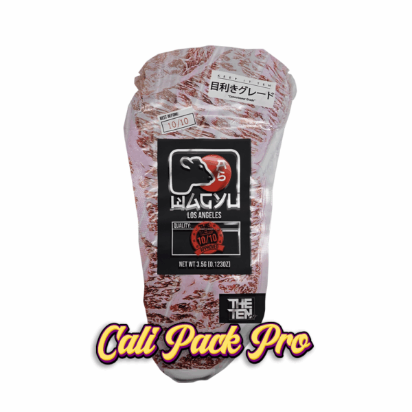 The Ten Co Wagyu 3.5g Mylar Bag