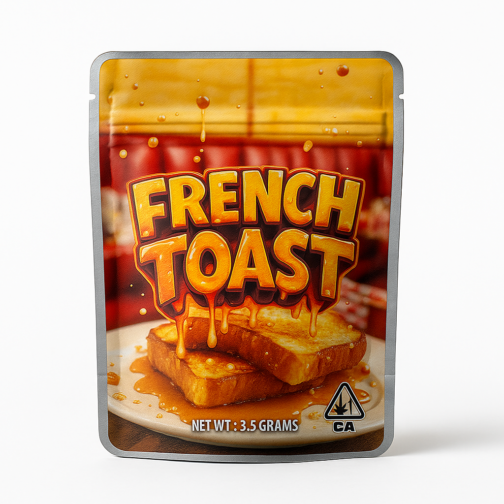 French Toast 3.5 Mylar Bag