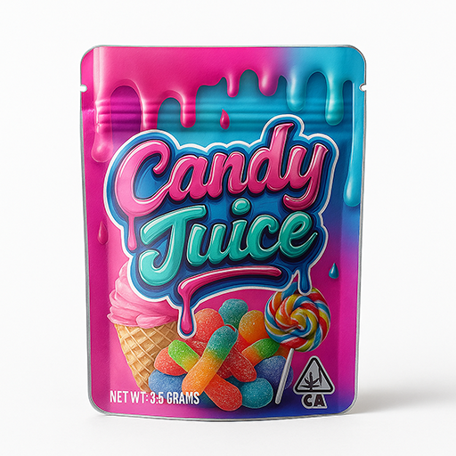 Candy Juice 3.5 Mylar Bag