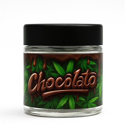 Chocolato 60ML Glass jar