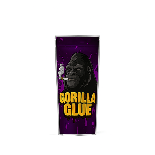 Gorilla Glue Mylar Vape Bag 46mm (W) x 128mm (H)