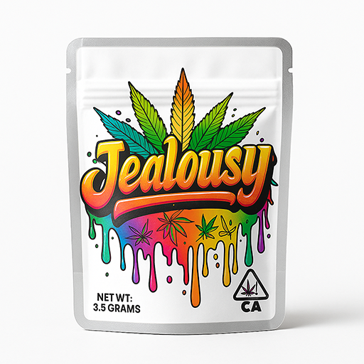 Jealousy 3.5 Mylar Bag