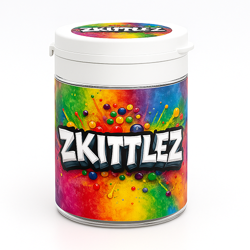 Zkittlez Tamper Jar 75ML