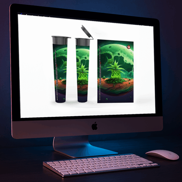 Custom Pre Roll Tube Design