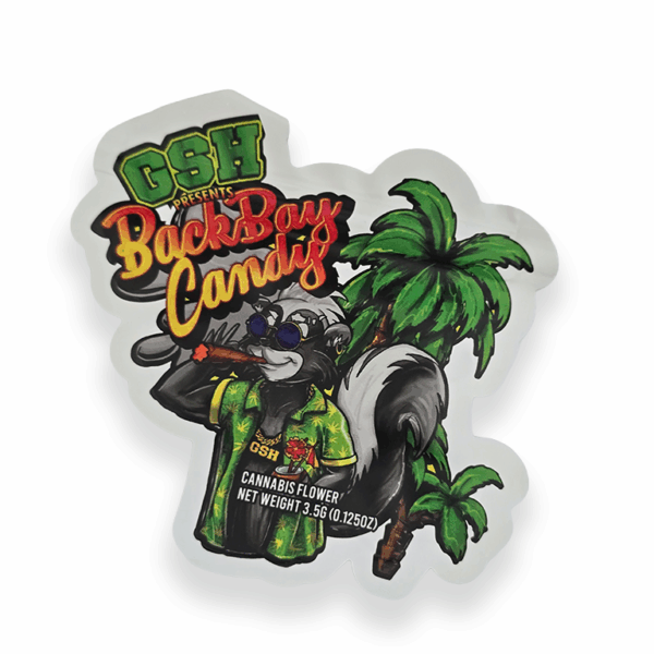 backbay candy 3.5g Mylar Bag