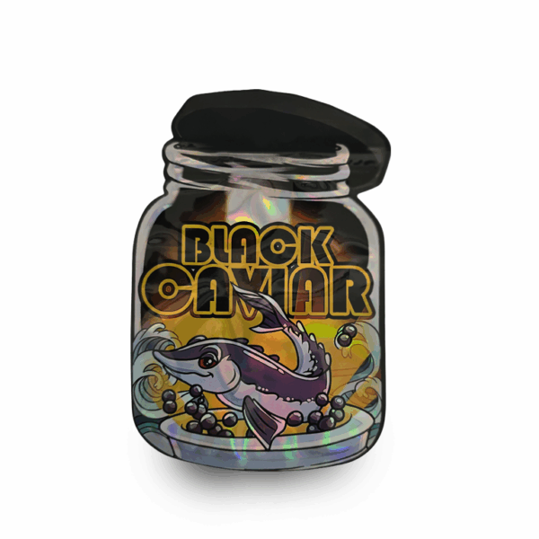 Black Caviar 3.5g Mylar Bag