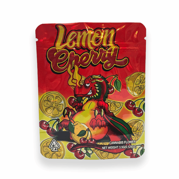 lemon cherry Mylar Bag