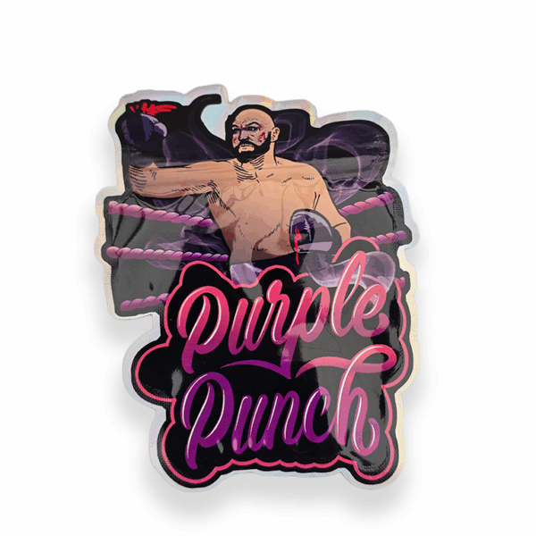 purple puncher 3.5g Mylar Bag